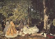 Claude Monet Dejeuner sur l'herbe(study) (nn02) USA oil painting reproduction